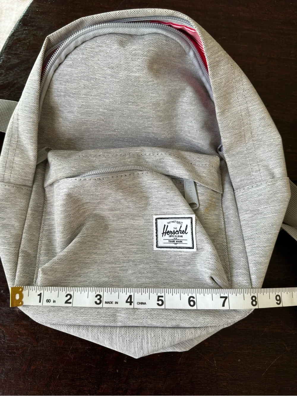 Herschel Supply Company Heather Gray Mini Backpack